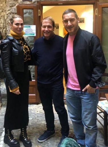 Ilary Blasi e Francesco Totti